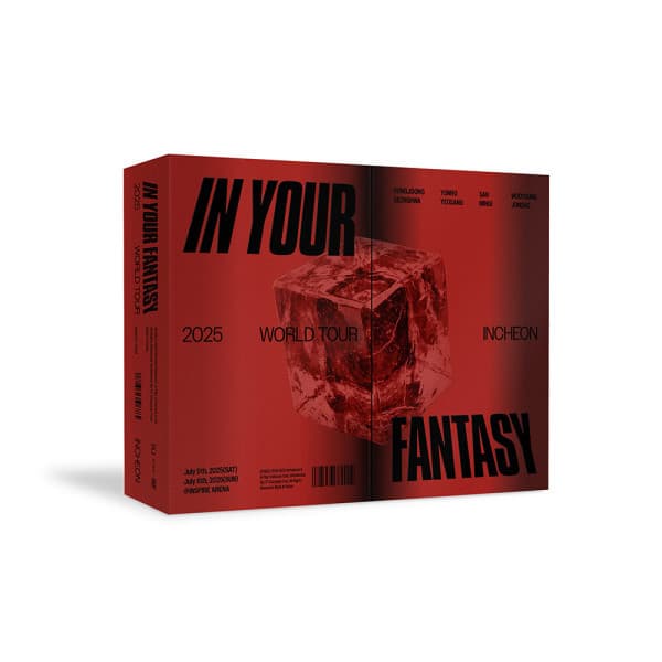 AppleMusic-애플뮤직 ATEEZ - 2025 WORLD TOUR IN YOUR FANTASY IN INCHEON (DVD)