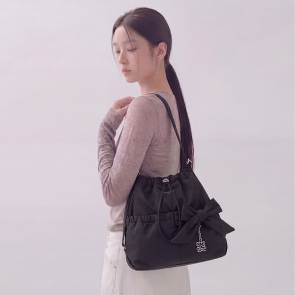 CJ온스타일 나일론 리본참 백팩 키링 포함 - 최저가 99,000원