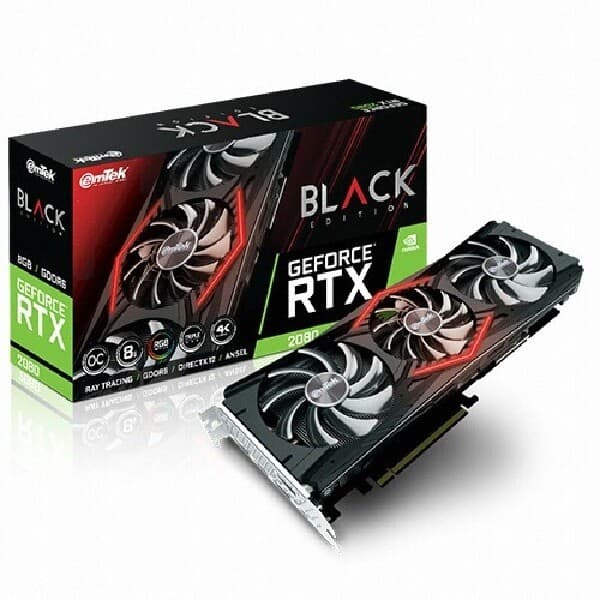 악디컴 이엠텍 지포스 RTX 2080 BLACK EDITION OC 8GB - 최저가 283,000원