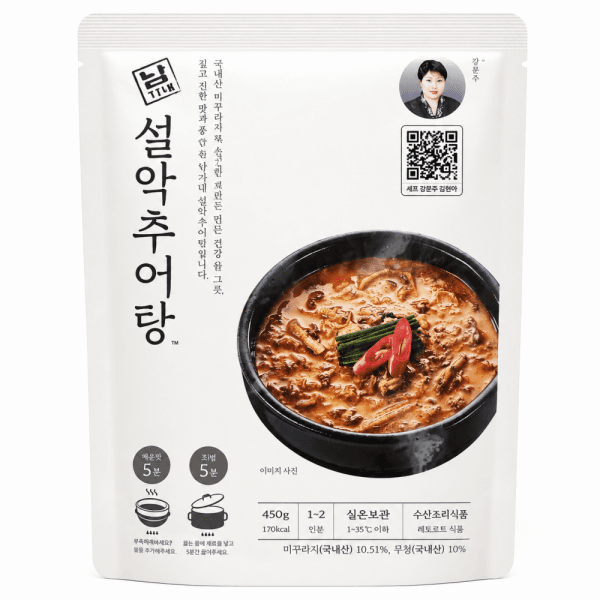 디제이장터 남가네 설악추어탕 450g 12팩