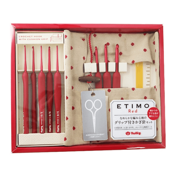 로마엑스 튤립 ETIMO Red 에티모 레드 TED-001 뜨개질 코바늘 세트 - 최저가 105,900원