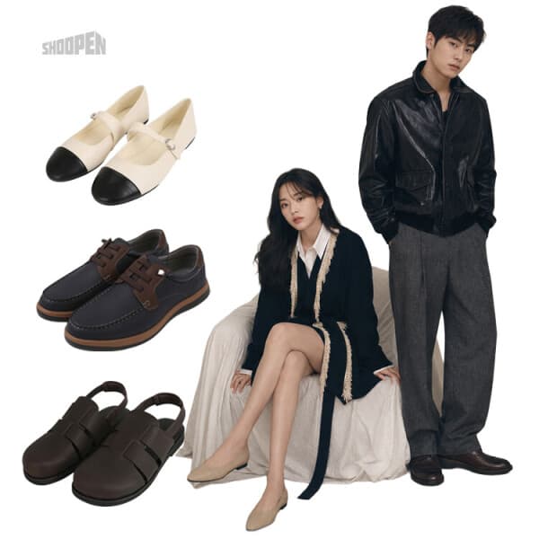 에이플로우 슈펜 쪼리/플랫/로퍼/정장구두