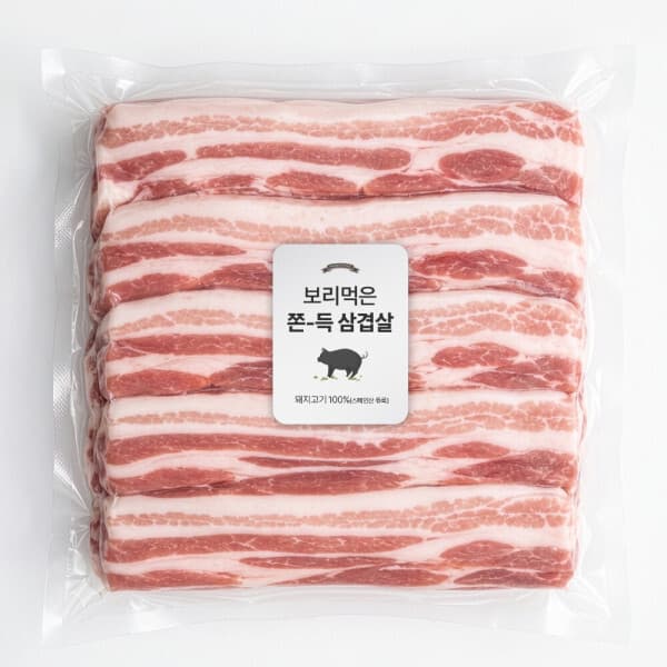 따봉프레시 따봉프레시 보리먹은 숙성 흑돼지 황제 삼겹살 구이용 3kg