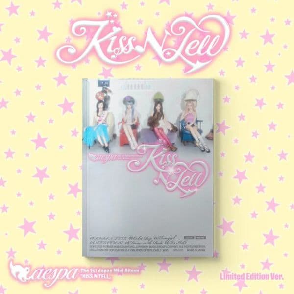 핫트랙스 AESPA(에스파) - KISS N TELL 일본 미니 1집 LIMITED EDITION VER