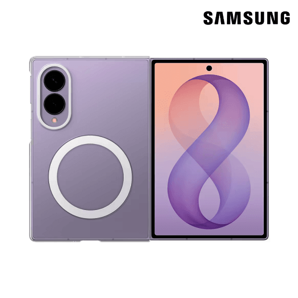 로이벤트 Samsung Galaxy Z Fold 8 Clear Magnetic Case