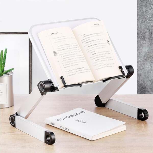 GM글로벌마켓 책 받침대 높이조절 독서대 휴대용 각도 접이식 - 최저가 11,650원