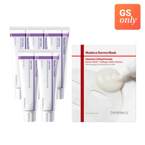 GS_SHOP_TV GS 센텔리안24 마데카 리프팅크림 본품 5통 더마마스크