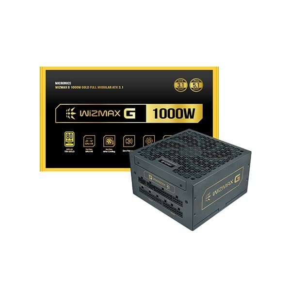 공식판매점o 마이크로닉스 WIZMAX G-1000W 80PLUS Gold ATX 3.1