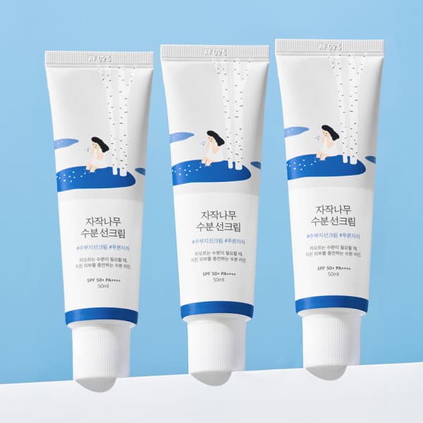 der2y88ui 라운드랩 자작나무 수분 선크림 50ml SPF50+ PA++++