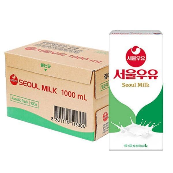 신세계몰 서울우유 멸균우유 1000ml x 10개