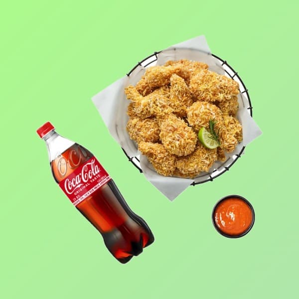쿠프마케팅 (bhc) 콰삭킹+콜라1.25L - 최저가 19,900원