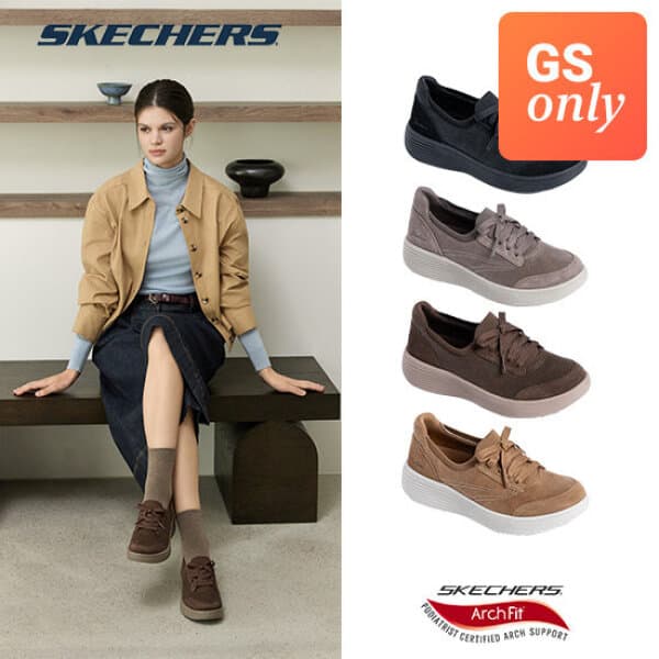 GS_SHOP_TV 스케쳐스 26FW 여성용 아치핏 라구나 스니커즈 - 최저가 107,100원