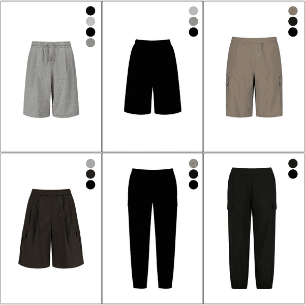 신세계백화점 S/S 사방스판 밴딩 카고 반바지 6종 택1 - 최저가 15,330원