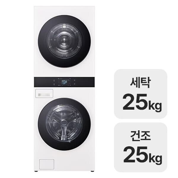엘케이다이렉트1 LG전자 트롬 AI 오브제 컬렉션 워시타워 WA2525IIHF