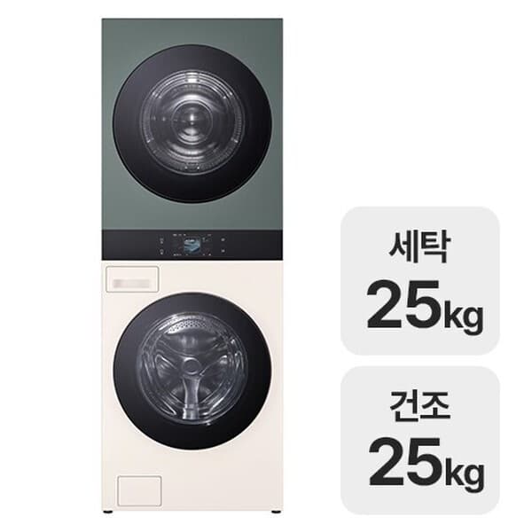 엘케이다이렉트1 LG 트롬 AI 오브제 컬렉션 워시타워 WA2525EGZF