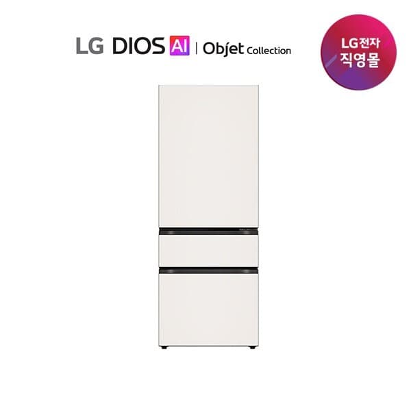CJ온스타일LIVE LG 디오스 AI 오브제 김치톡톡 386L Z386GBB221
