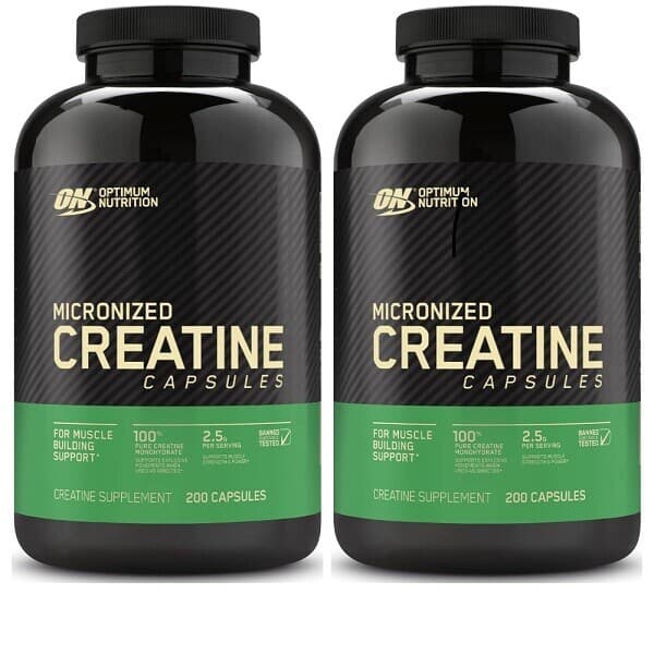 유한회사체로아 옵티멈뉴트리션 크레아틴 2500mg 캡슐 200정 2개