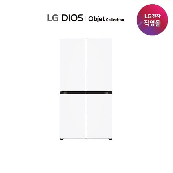 CJ온스타일LIVE LG 디오스 오브제 5도어 원매직 냉장고 T873MHH111 - 최저가 2,100,000원
