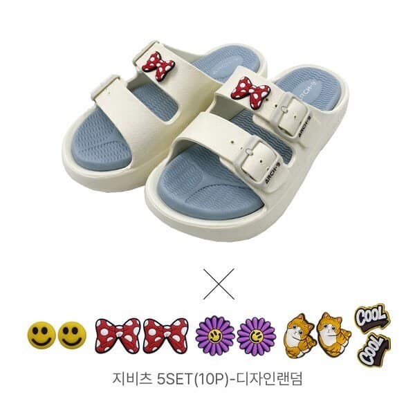 CJ온스타일LIVE Arch-9 기능성 슬리퍼 화이트
