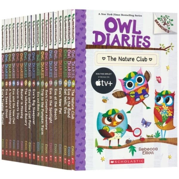 에스제이메디컬 아울다이어리 19권 영어원서 Owl diaries 음원제공