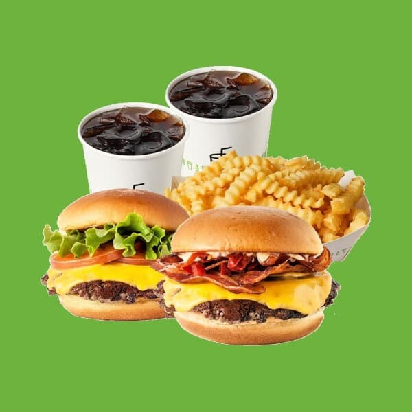 맛있는 해피콘 쉐이크쉑 쉑버거 스모크쉑버거 세트 2EA - 최저가 20,900원