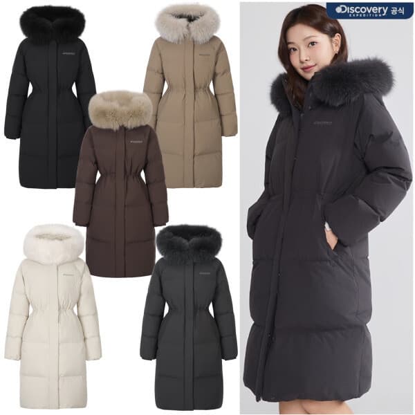 롯데 백화점 디스커버리 25FW 켈리 구스다운 롱패딩 DWDJ9A056 - 최저가 279,660원