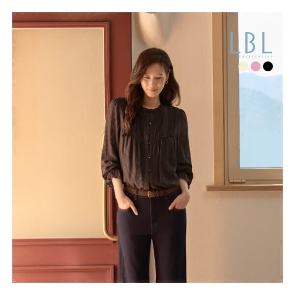 롯데 홈쇼핑 LBL X 로라애슐리 로라 부케 블라우스 - 최저가 79,900원