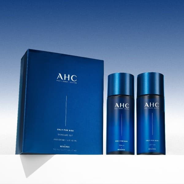 AHC_공식스토어 AHC 온리포맨 2종세트 블루 토너 150ml 로션 150ml - 최저가 19,900원