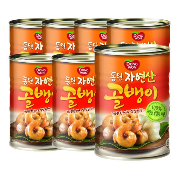 동원에프앤비스타배송 동원 자연산골뱅이 300g 원터치 7개