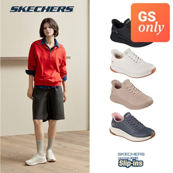 GS_SHOP_TV 스케쳐스 26FW 여성용 밥스스쿼드 슬립인스 워킹화 - 최저가 119,000원