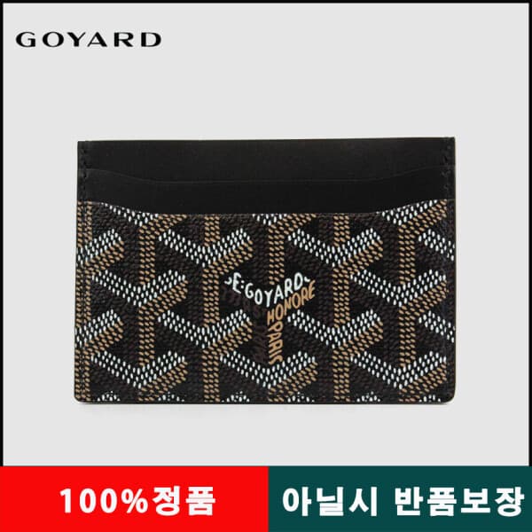 yinfengying02 고야드 생쉴피스 블랙 카드홀더