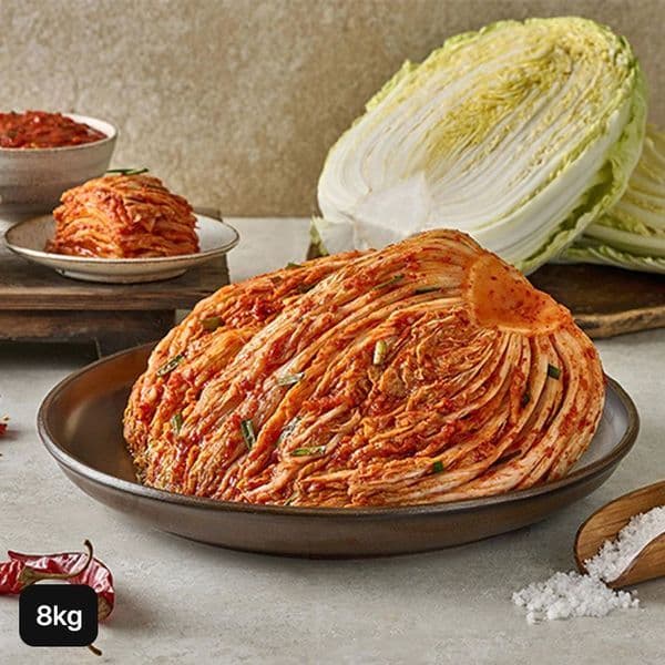 신세계몰 주왕산김치 명품 생포기김치 8kg