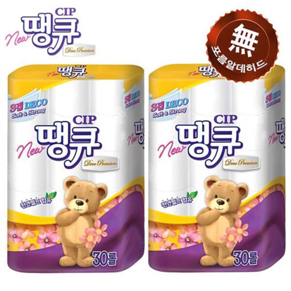 생활담 땡큐 15m 3겹 두루마리 휴지 2개