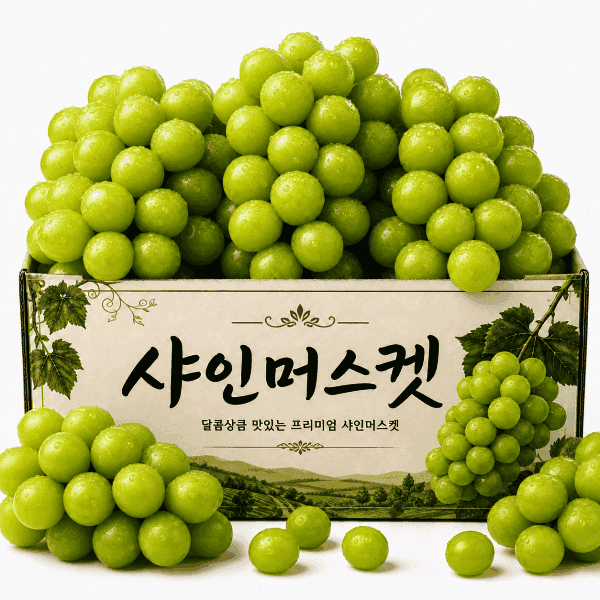 5대째농사짓는농장 고당도 샤인머스켓 꿀과즙