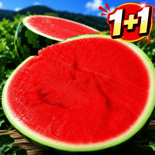 산지커넥트 당도선별 씨없는 줄무늬 수박 2통 8-10kg