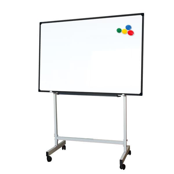 파란들칠판교구 자석 화이트보드 이동식스탠드 120x85cm - 최저가 129,900원