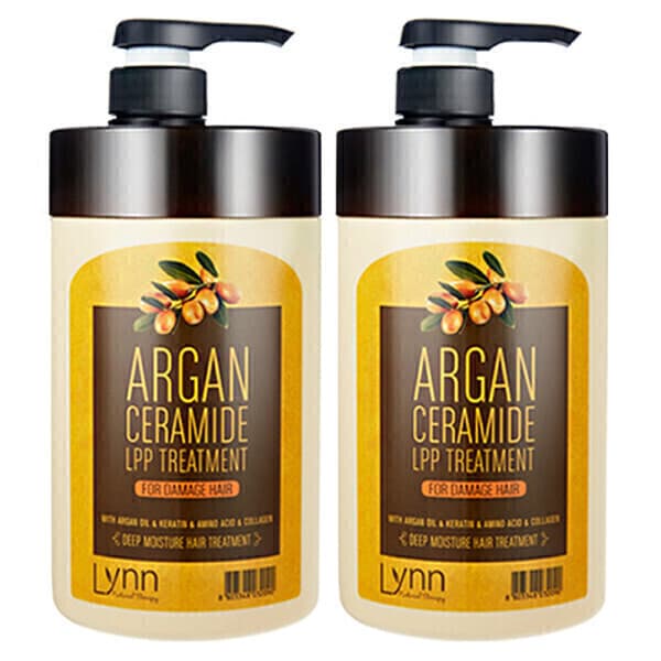 COSMATE 세라마이드 LPP 트리트먼트 헤어팩 1000ml 1+1 아르간 단백질