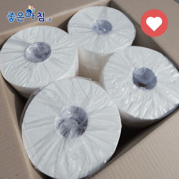 점보롤좋은아침 물에잘녹는 고급형 점보롤화장지 16롤 - 최저가 16,800원