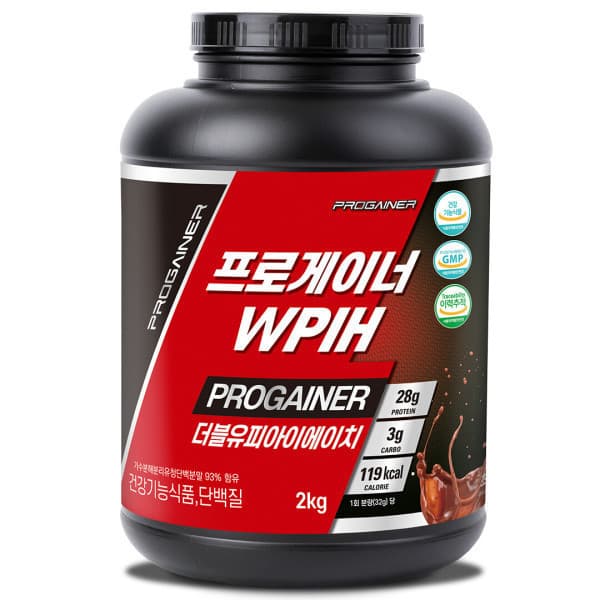 프로게이너 프로게이머 WPIH 2kg 초코 단백질보충제 - 최저가 148,000원
