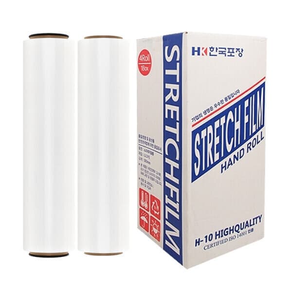 한국포장 공업용 스트레치필름 10mic 4롤 - 최저가 40,900원