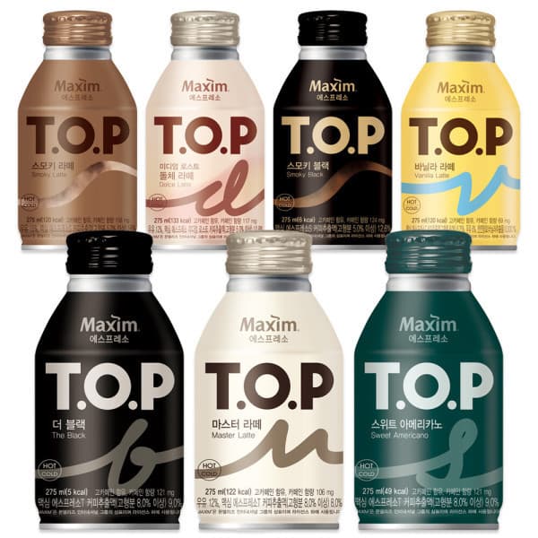 큐마트솔루션 TOP 캔커피 마스터라떼 275ml x 24캔