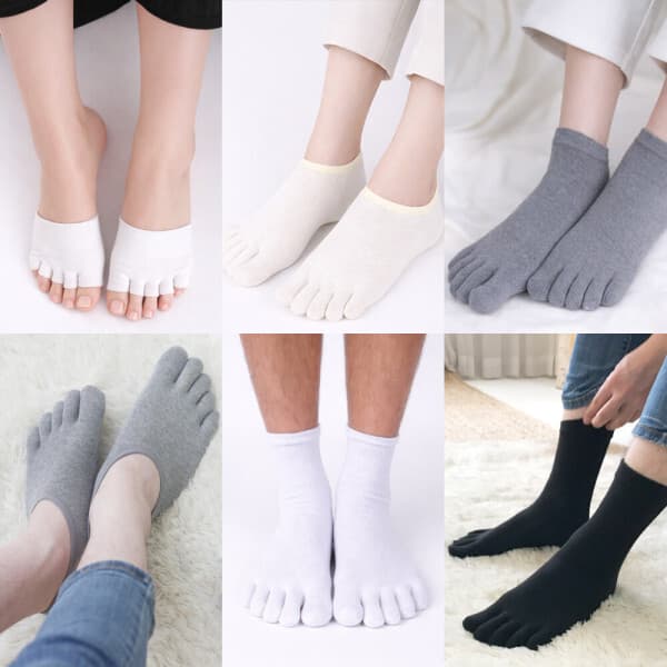 센스패밀리 면100% 국산 기능성 발가락양말 - 최저가 9,900원