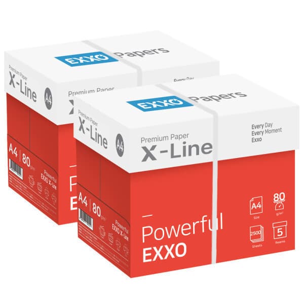 (주)엑소 엑소 엑스라인 A4 복사용지 80g 2BOX(5000매)