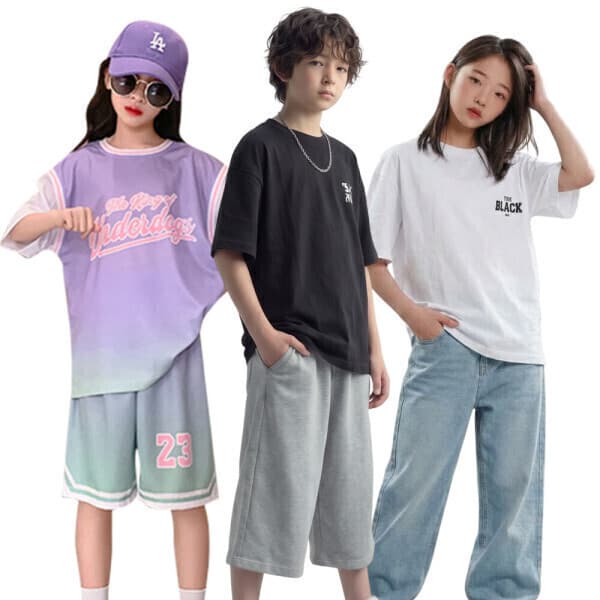 키즈레시피shop 키즈레시피 푸릇푸릇한 여름신상 주니어 맨투맨/데님/상하복/티셔츠