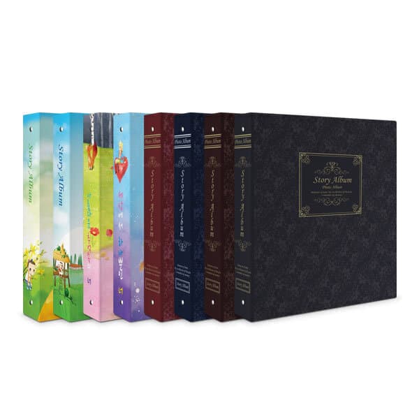 스토리앨범 대용량 50매 스토리앨범 사진앨범 포토앨범 접착 포켓 - 최저가 20,900원