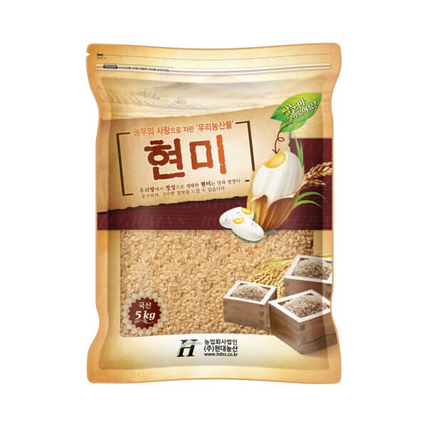 [현대농산] 현미 5kg 국내산