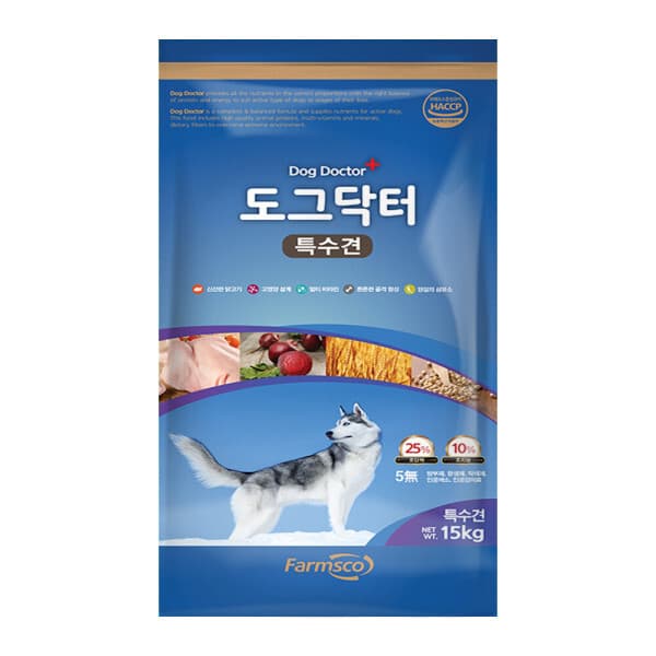 펠리코 팜스코 특수견 15kg 강아지사료
