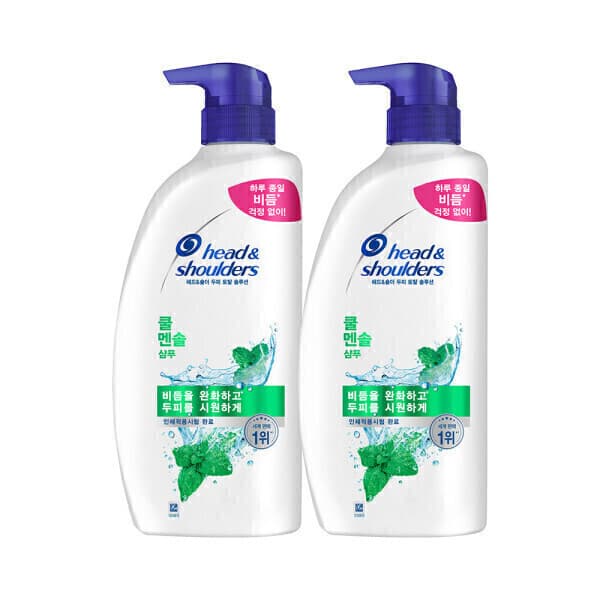 피앤지샵 헤드앤숄더 쿨 멘솔 샴푸 850ml 2개 - 최저가 27,000원