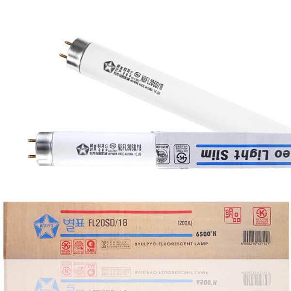 호강조명 별표 직관램프 FL20SD/18 20w 형광등 20개입 - 최저가 27,000원