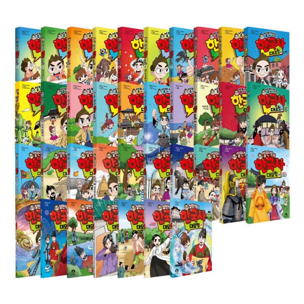 위클리북스 설민석의 한국사 대모험 1-37권 세트 - 최저가 390,600원